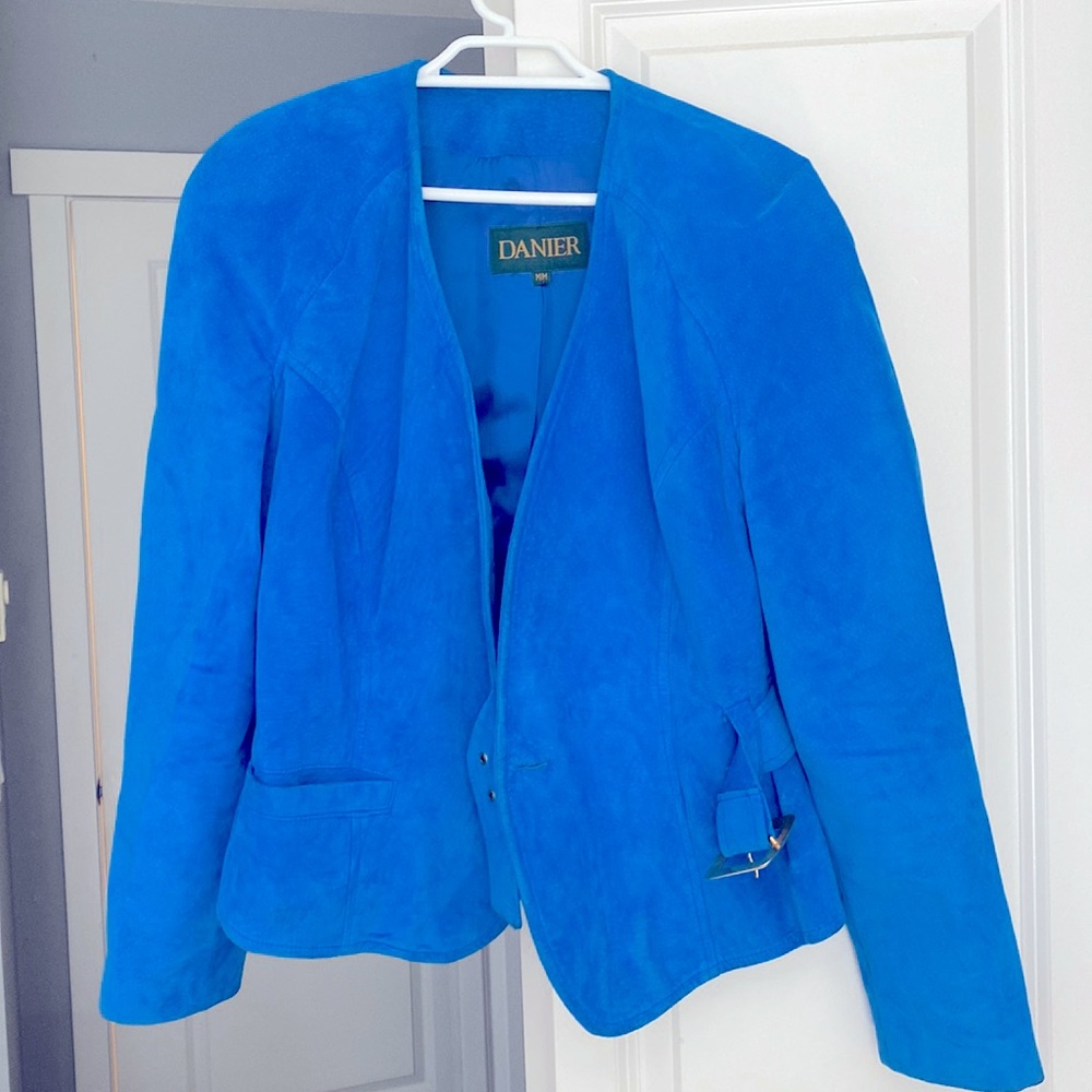 Vintage 80s Danier suede jacket
